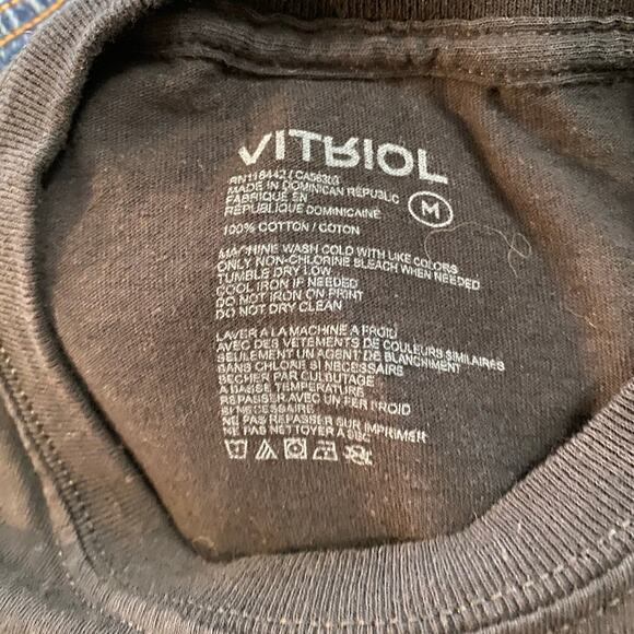 Vitriol t-shirt size M black - Picture 3 of 3